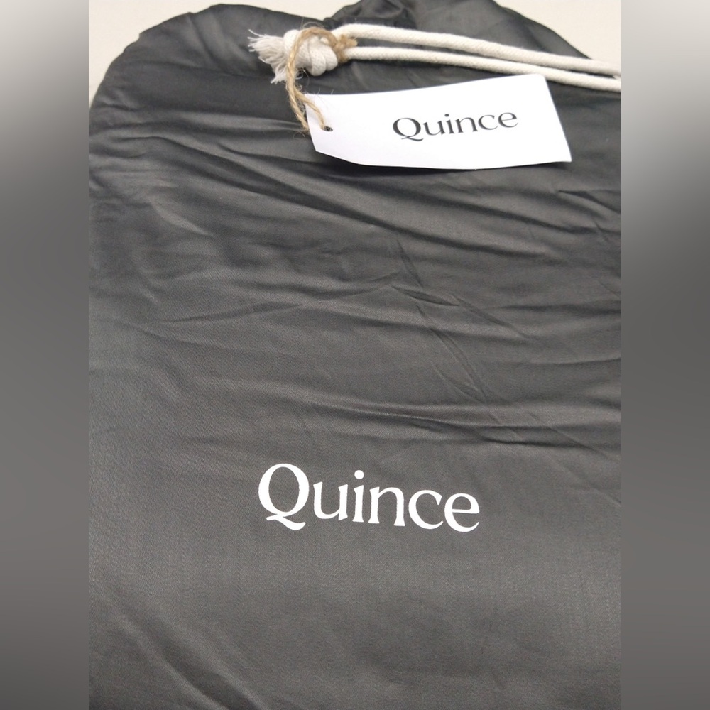 NWT QUINCE Bamboo Sheet Set King Charcoal 7187 - Picture 5 of 13